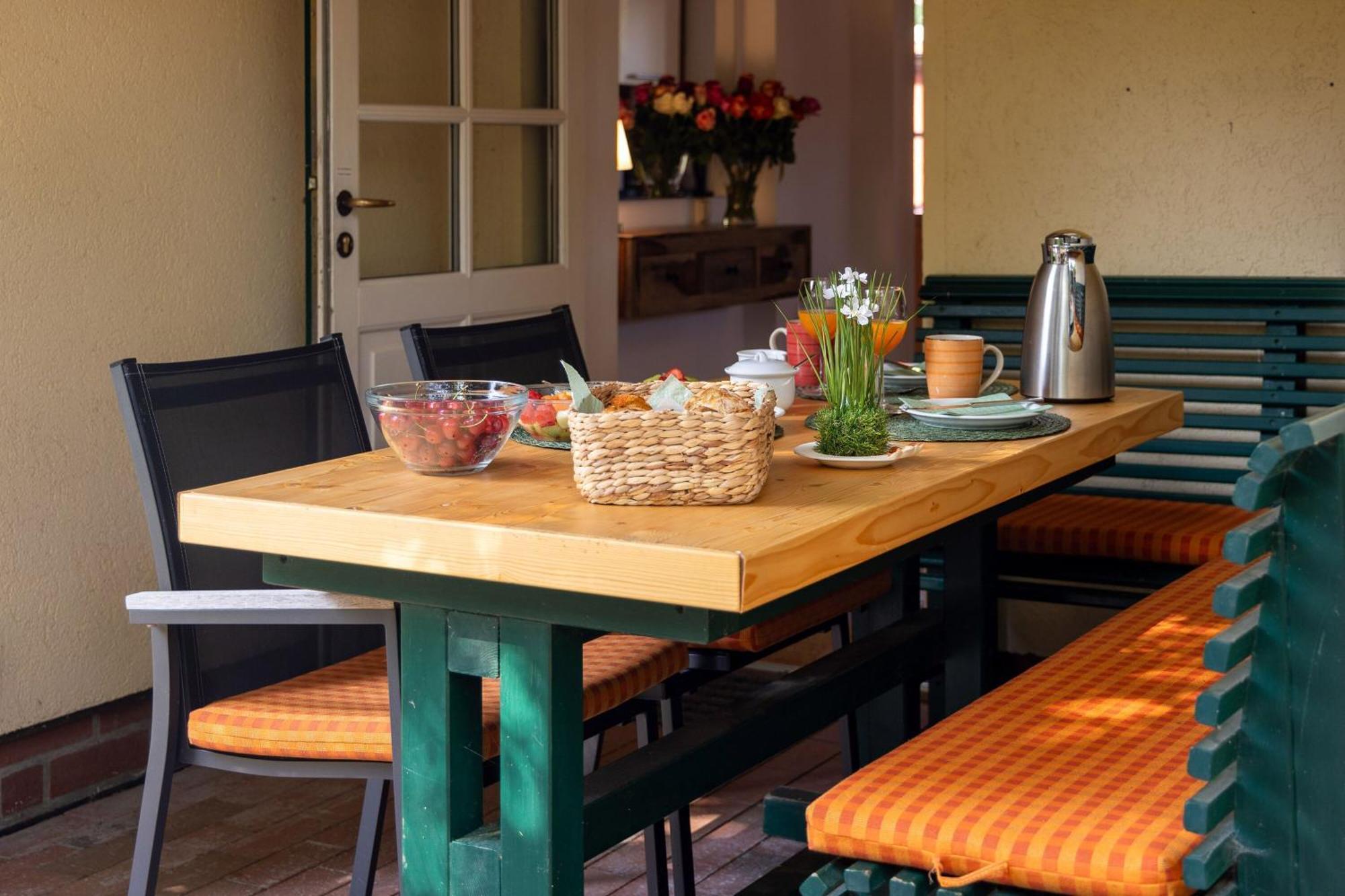 Ferienhaus Preetz 1A - Idylle Unter Reet Burtevitz Extérieur photo