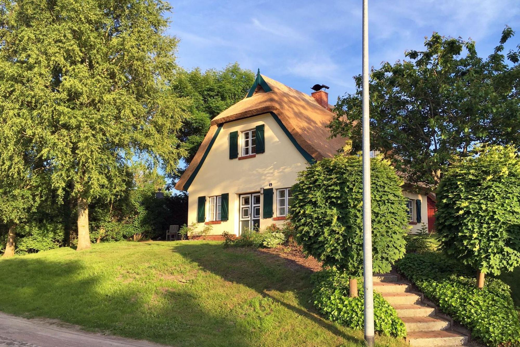 Ferienhaus Preetz 1A - Idylle Unter Reet Burtevitz Extérieur photo