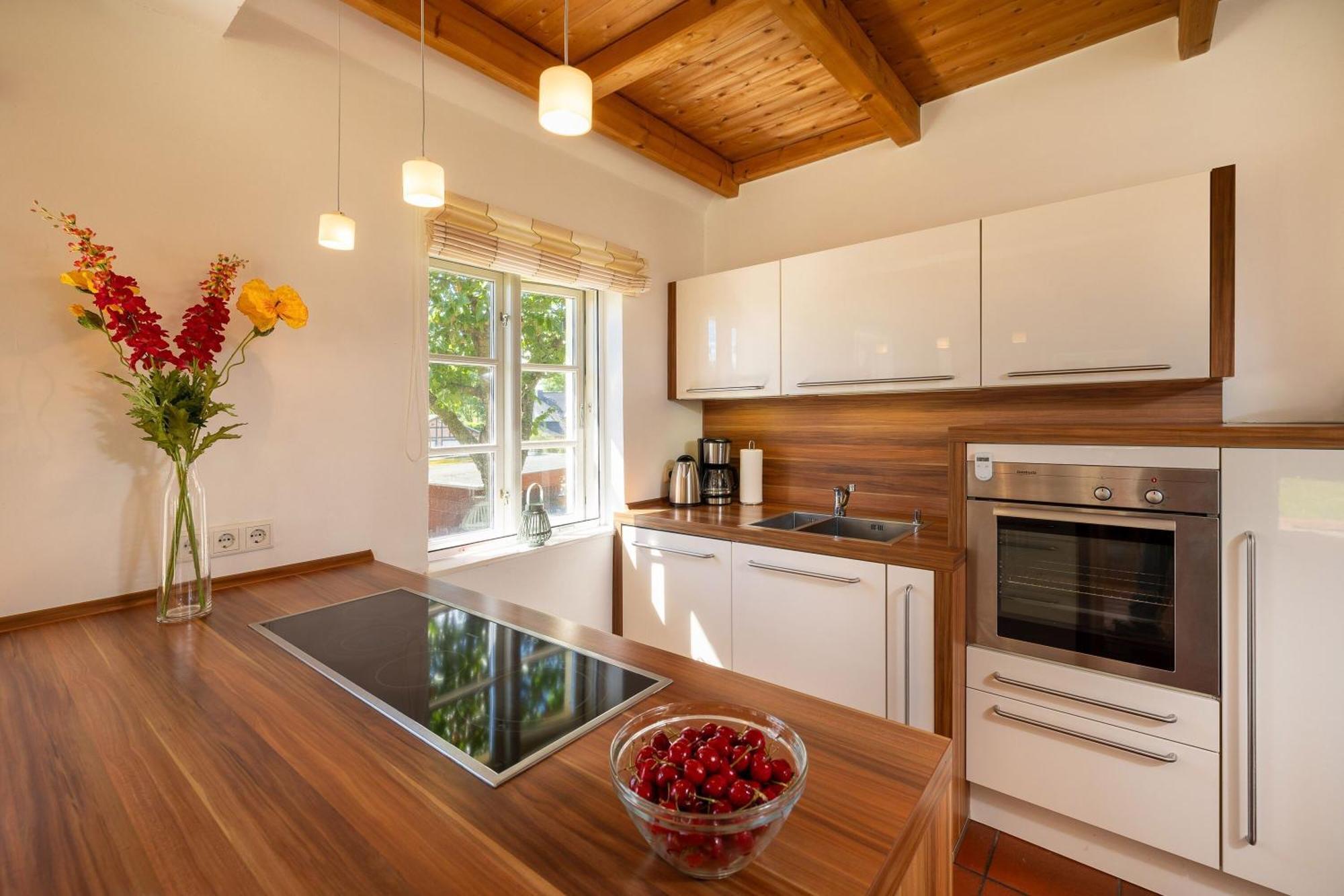 Ferienhaus Preetz 1A - Idylle Unter Reet Burtevitz Extérieur photo