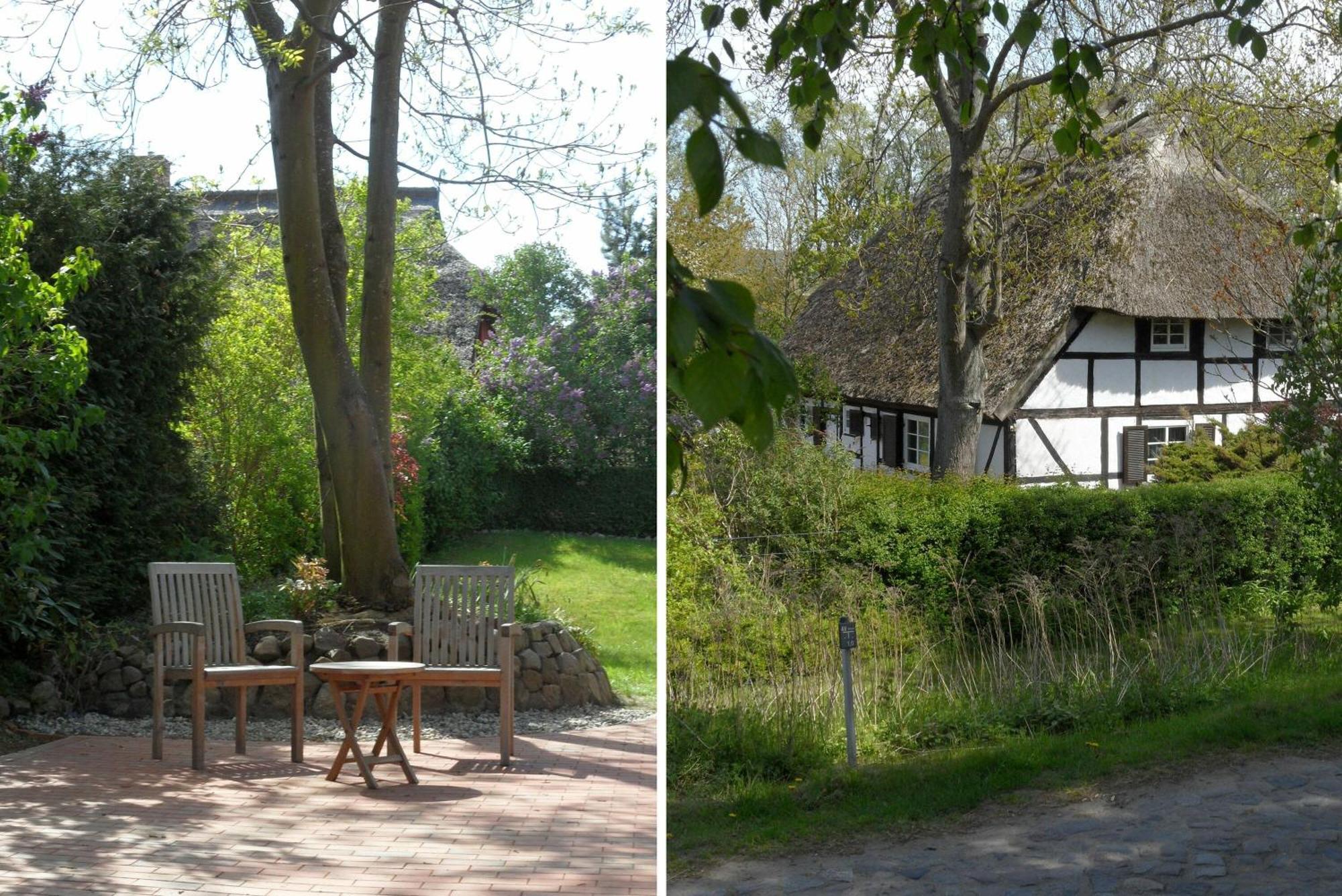 Ferienhaus Preetz 1A - Idylle Unter Reet Burtevitz Extérieur photo