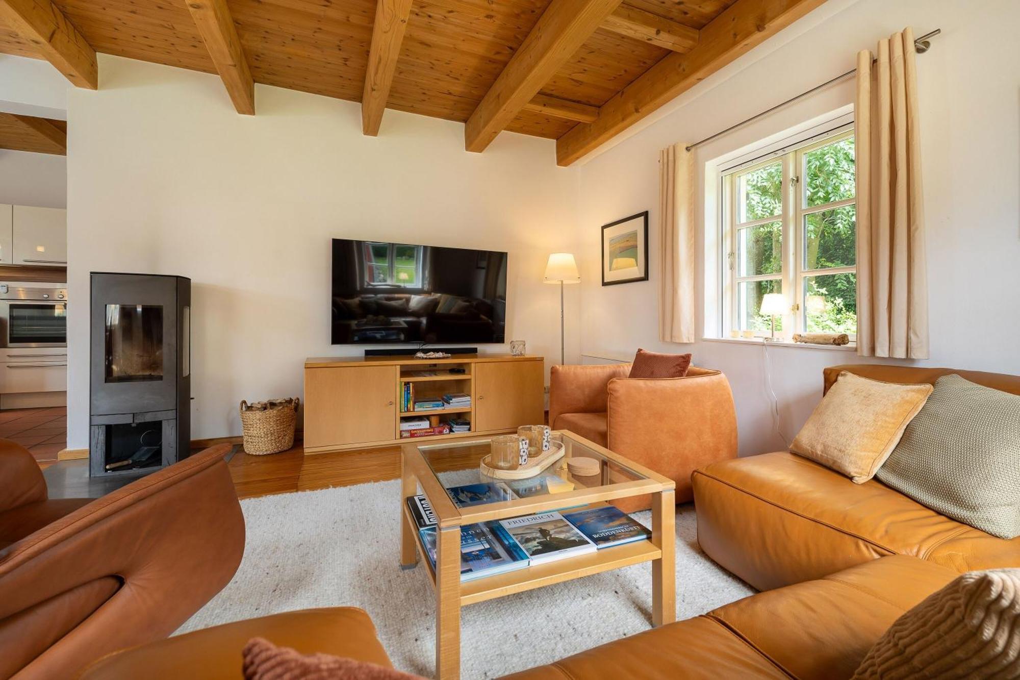 Ferienhaus Preetz 1A - Idylle Unter Reet Burtevitz Extérieur photo